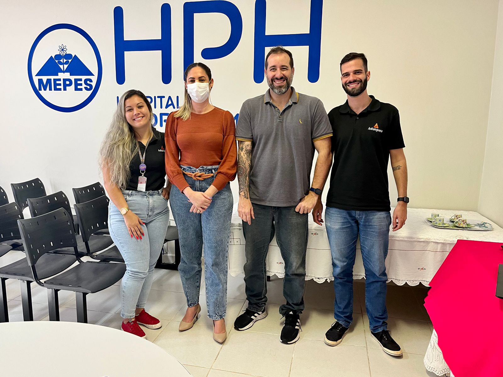 Read more about the article HPH recebe visita da Faculdade Anhanguera